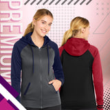 Sport-Tek® Women’s Sport-Wick Varsity Fleece Full-Zip Hooded Jacket