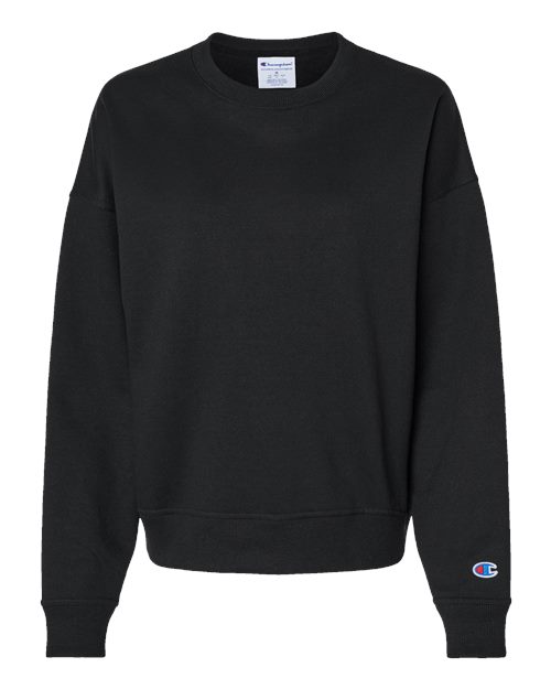 Champion women's Powerblend fleece crewneck sweatshirt