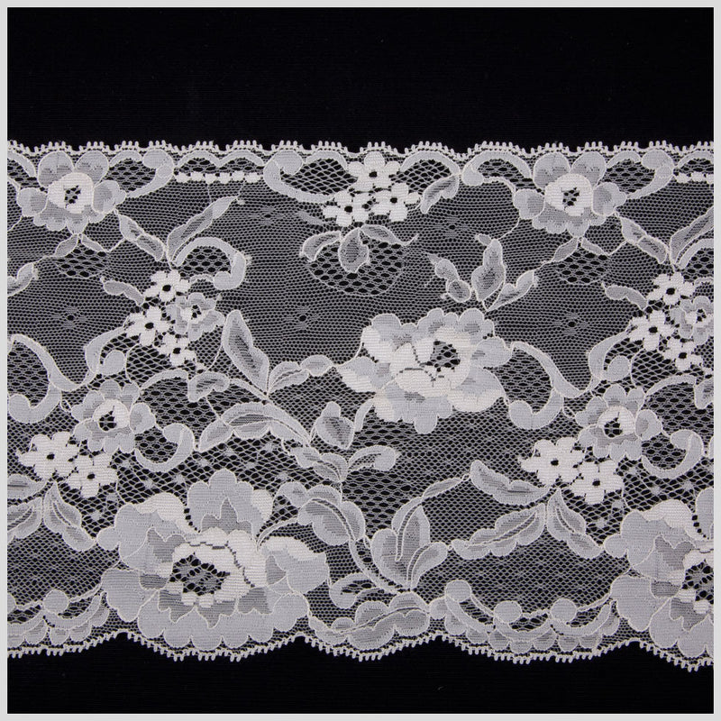Peach Floral Lace