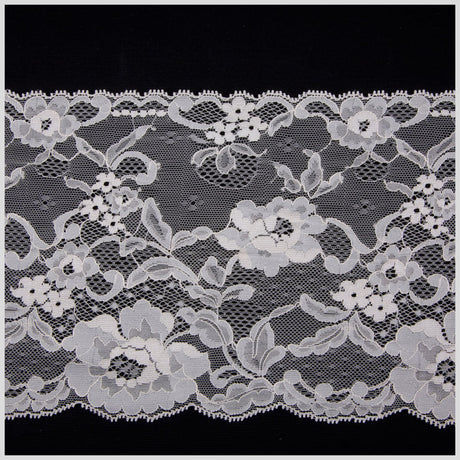 Peach Floral Lace