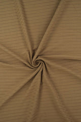 Rib Stretch Knit Fabric Solid