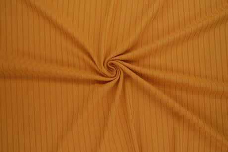 Rib Stretch Knit Fabric Solid
