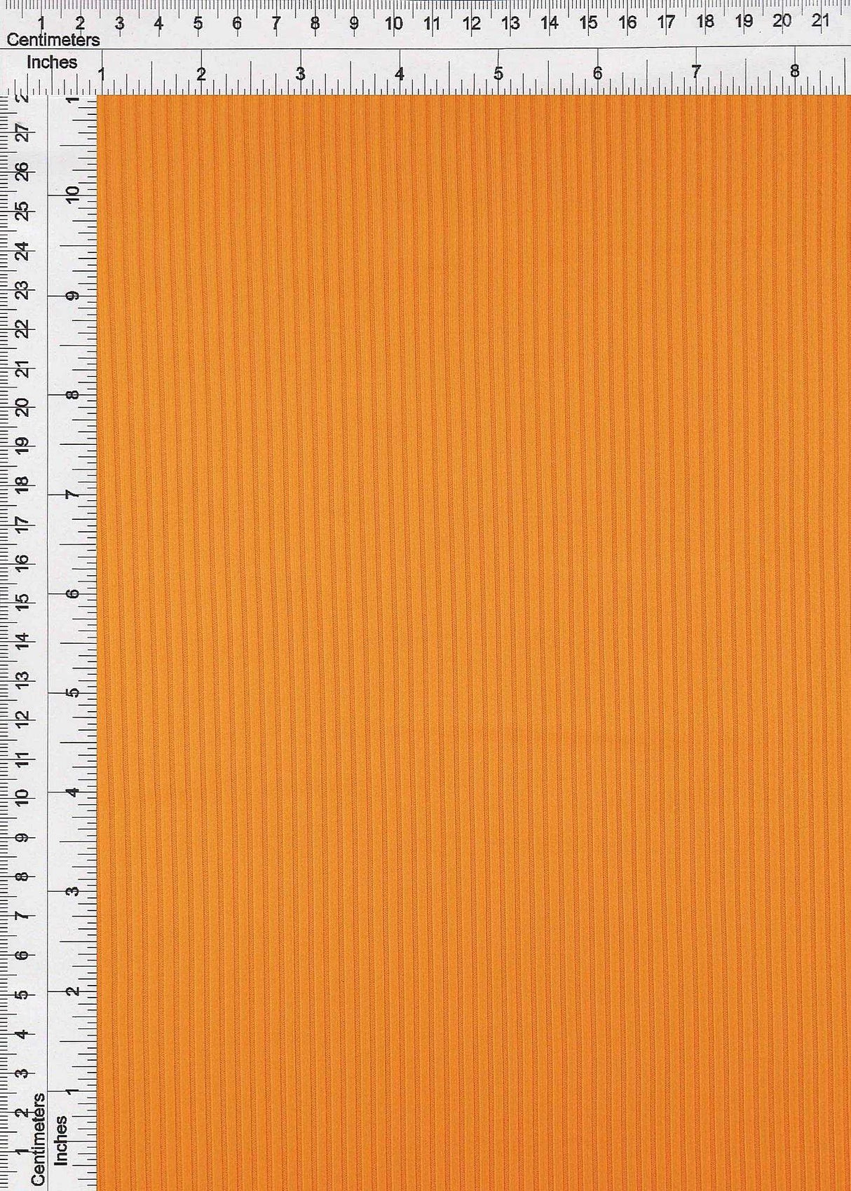 Rib Solid Stretch Knit Fabric