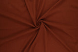 Rib Solid Stretch Knit Fabric