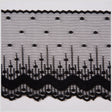 3.75" Black Lace