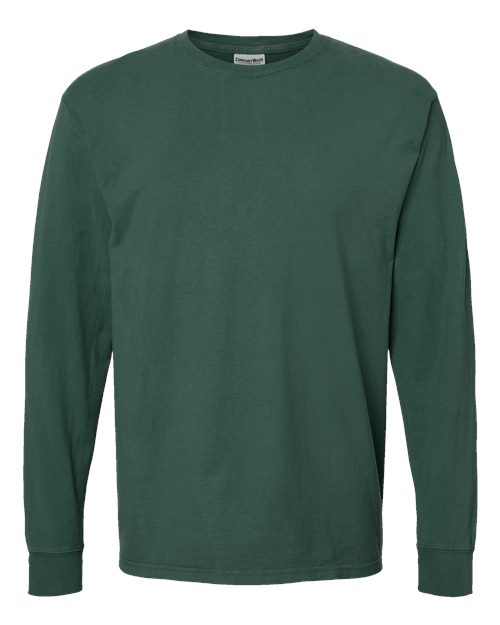 Garment-Dyed Long Sleeve T-Shirt