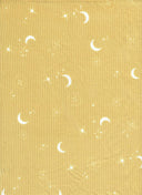Star and Moon Stretch Knit Fabric