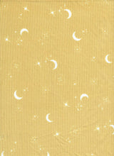 Star and Moon Stretch Knit Fabric