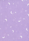 Star Moon Print Yummy Rib Knit Fabric 1 Yard 4x2 Soft Stretch 58/60" Wide