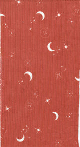Star and Moon Stretch Knit Fabric