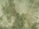 1 yarda de tela de punto honeycomb de poliéster y spandex con estampado tie dye real, ancho de 58/60"