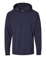 ComfortWash by Hanes Unisex Garment-Dyed Jersey Hooded Long Sleeve T-Shirt