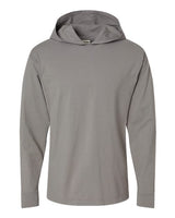 ComfortWash by Hanes Unisex Garment-Dyed Jersey Hooded Long Sleeve T-Shirt