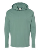 ComfortWash by Hanes Unisex Garment-Dyed Jersey Hooded Long Sleeve T-Shirt