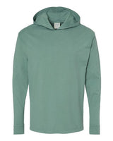 ComfortWash by Hanes Unisex Garment-Dyed Jersey Hooded Long Sleeve T-Shirt