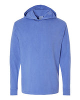 ComfortWash by Hanes Unisex Garment-Dyed Jersey Hooded Long Sleeve T-Shirt