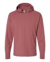 ComfortWash by Hanes Unisex Garment-Dyed Jersey Hooded Long Sleeve T-Shirt