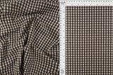 58/60" Double Knit Jacquard Plaid Fabric 90.5% Polyester 8.5% Rayon 1% Spandex 240 GSM by Yard