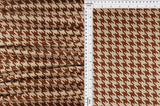 1 Yard Herringbone Jacquard Knit Fabric 260 GSM, 58/60? Wide Polyester Spandex Blend