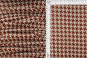 1 Yard Herringbone Jacquard Knit Fabric 260 GSM, 58/60'' Wide Polyester Spandex Blend