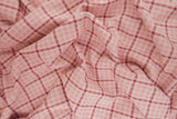 Double Knit Jacquard Plaid Stretch Fabric