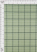 Double Knit Jacquard Plaid Stretch Fabric