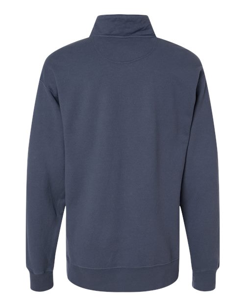 Garment-Dyed Quarter-Zip Sweatshirt