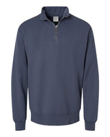 Garment-Dyed Quarter-Zip Sweatshirt