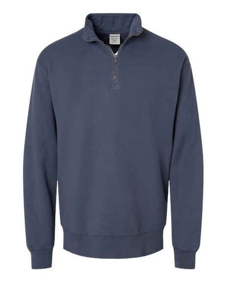 Unisex Garment-Dyed Quarter-Zip Sweatshirt