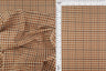 Double Knit Jacquard Plaid Stretch Fabric