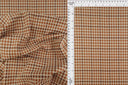 Tela de jacquard a cuadros de doble punto 1 yarda de peso medio suave elástica 58/60" de ancho
