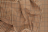 Double Knit Jacquard Plaid Stretch Fabric