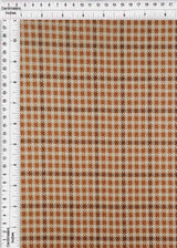 Double Knit Jacquard Plaid Stretch Fabric