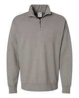 Garment-Dyed Quarter-Zip Sweatshirt