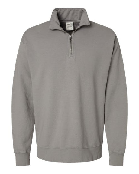 Unisex Garment-Dyed Quarter-Zip Sweatshirt