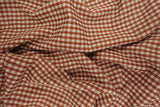 Double Knit Jacquard Plaid Fabric