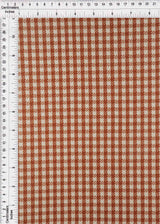 Double Knit Jacquard Plaid Fabric