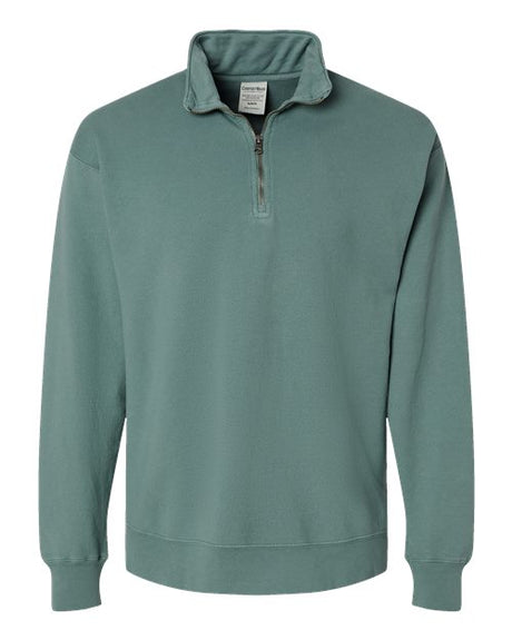 Unisex Garment-Dyed Quarter-Zip Sweatshirt