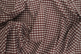Double Knit Jacquard Plaid Fabric