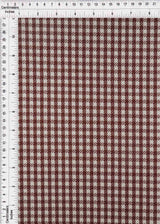 Double Knit Jacquard Plaid Fabric