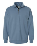 Unisex Garment-Dyed Quarter-Zip Sweatshirt