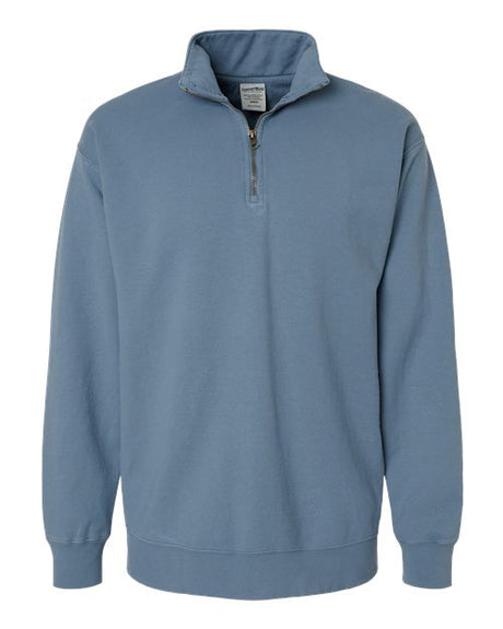 Unisex Garment-Dyed Quarter-Zip Sweatshirt