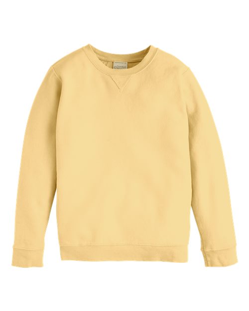 Garment-Dyed Youth Crewneck Sweatshirt