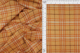1 Yard Knit Jacquard Plaid Fabric 240 GSM, 58/60? Wide Polyester Spandex Blend