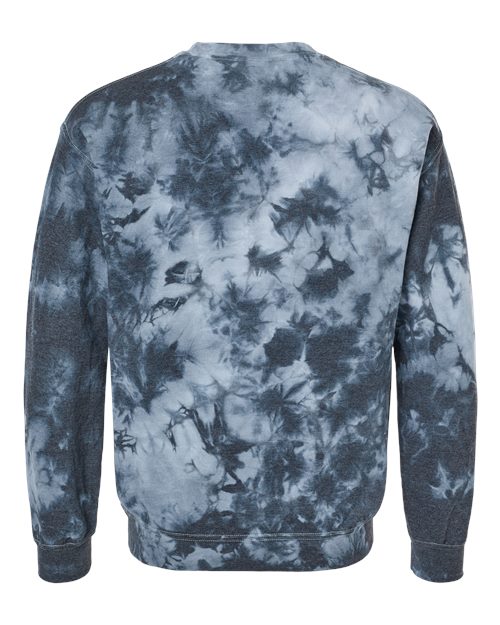 Blended Tie-Dyed Crewneck Sweatshirt