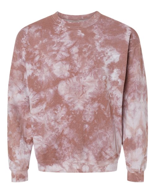 Blended Tie-Dyed Crewneck Sweatshirt