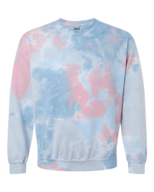 Blended Tie-Dyed Crewneck Sweatshirt