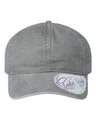 Infinity Her CASSIE Women's Pigment-Dyed Ponytail Cap