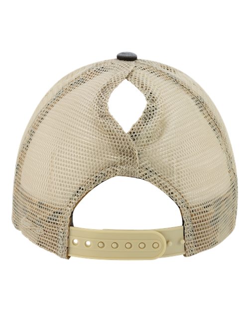 Women's Washed Mesh-Back Cap