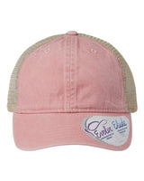 Infinity Her Women's Washed Mesh-Back Ponytail Cap
